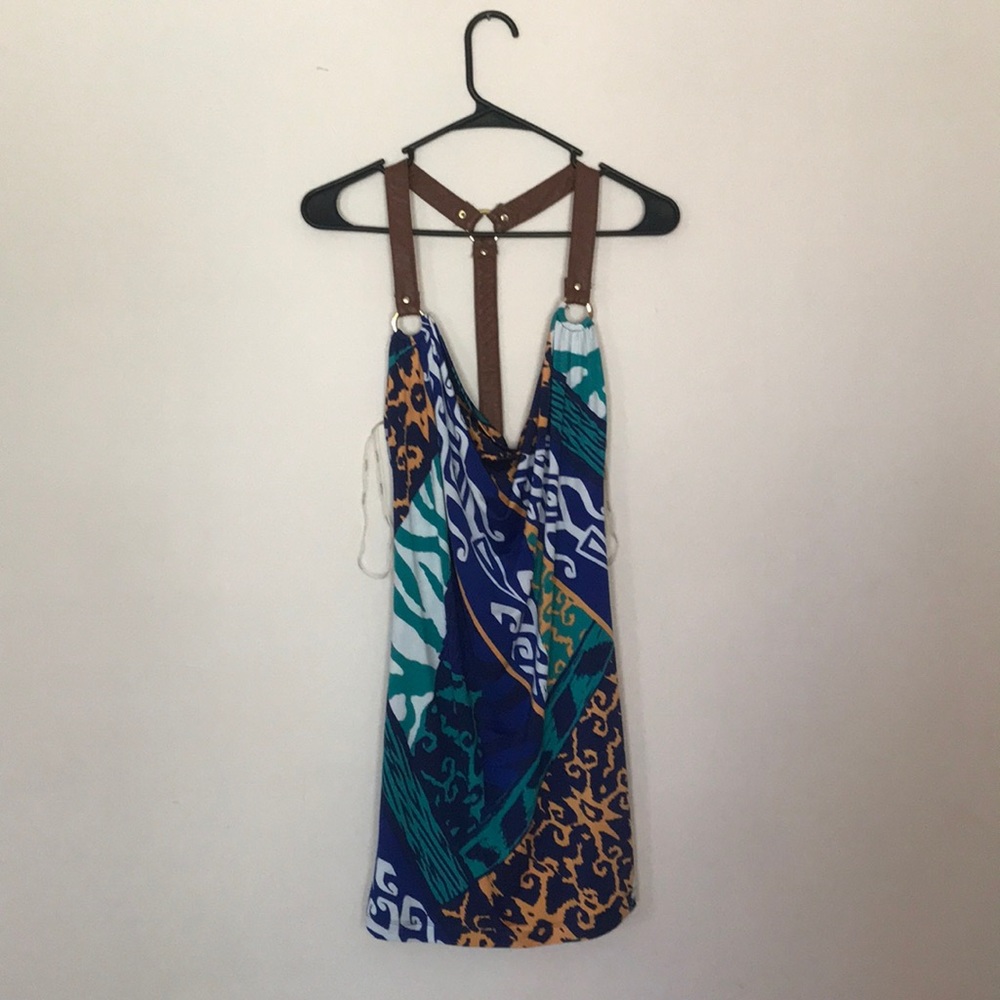 Colorful mini dress